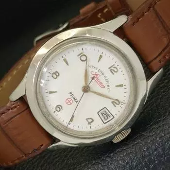 Б/У часы WEST END WATCH CO с ручным заводом SWISS BOY с белым циферблатом a432789-2 R113-a432789