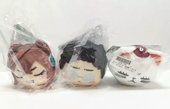 Б/у DAN DADAN Dandadan Ohiruneko плюшевая игрушка-талисман, набор из 3 типов