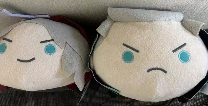 Б/у Devil May Cry 5 Dmc5 Capcoron Vergil Dante Big Plush Doll Toy Set Japan Anime