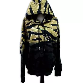 [Б/у] DIESEL/Diesel камуфляжная толстовка с капюшоном пуловер толстовка парка [b32-36]