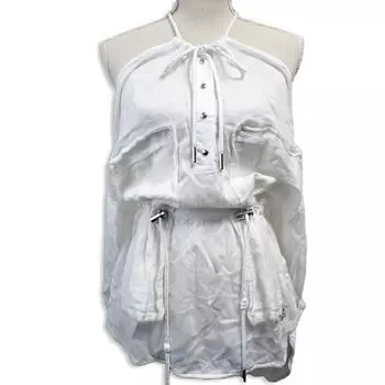 [Б/у] DIESEL/Diesel прозрачная рубашка туника пуловер [b32-32]