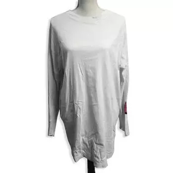 [Б/у] Длинная футболка с принтом DIESEL/Diesel неонового цвета, раскроенная и сшитая [b26-30]