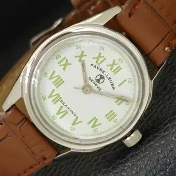 Б/У FAVRE LEUBA GENEVE SEA KING 253 ШВЕЙЦАРСКИЕ МУЖСКИЕ ЧАСЫ С РУЧНЫМ ЗАВОДОМ a432138-2 R110-a432138