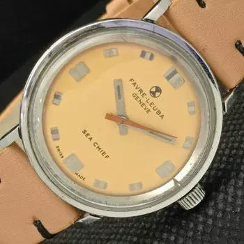 Б/У FAVRE LEUBA SEA CHIEF 253 ШВЕЙЦАРСКИЕ МУЖСКИЕ ЧАСЫ a314510-1 Sku606-a314510