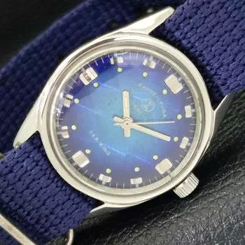 Б/У FAVRE LEUBA SEA KING 101 SWISS MENS SIGN CASE ЧАСЫ С РУЧНЫМ ЗАВОДОМ A432305-2 R111-a432305