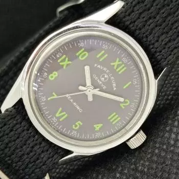 Б/У FAVRE LEUBA SEA KING ШВЕЙЦАРСКИЕ МУЖСКИЕ ЧАСЫ a318913-1 Sku611-a318913