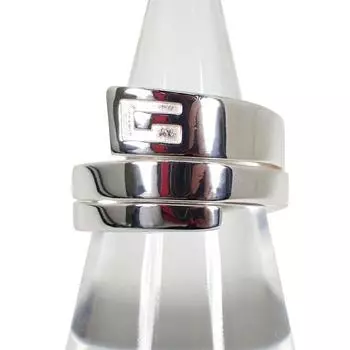 [Б/у] GUCCI 925 Spiral G Snake Ring No. 11.5 [г388-32]