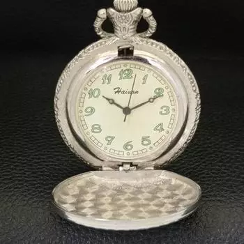 Б/у HAIVAN РУЧНОЙ ЗАВОД ШВЕЙЦАРСКИЕ МУЖСКИЕ КАРМАННЫЕ ЧАСЫ ОРИГИНАЛЬНЫЙ ЦИФЕРБЛАТ a433103-2 R114-a433103