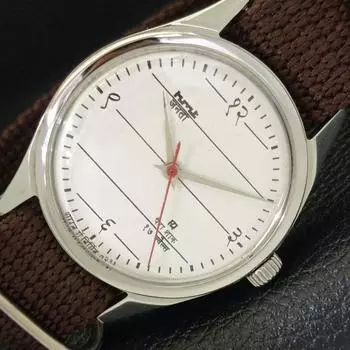 Б/У HMT JANATA INDIAN МУЖСКИЕ ЧАСЫ С РУЧНЫМ ЗАВОДОМ, БЕЛЫЙ ЦИФЕРБЛАТ a432521-2 R112-a432521