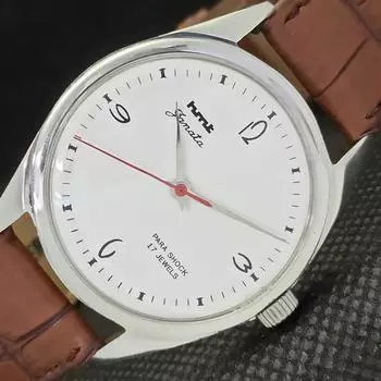 Б/У HMT JANATA индийские мужские механические часы a278750-1 Sku530-a278750