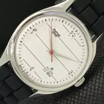 Б/У HMT JANATA индийские мужские механические часы a318135-1 Sku610c-a318135