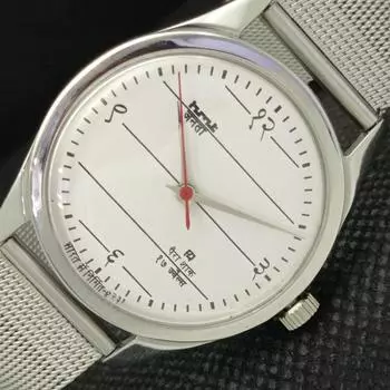 Б/У HMT JANATA индийские мужские механические часы a318139-1 Sku610c-a318139