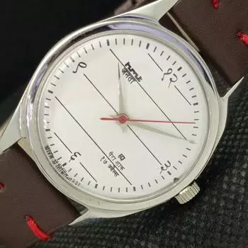 Б/У HMT JANATA индийские мужские механические часы a318114-1 Sku610c-a318114