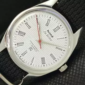 Б/У HMT JUBILEE INDIAN MENS МЕХАНИЧЕСКИЕ ЧАСЫ a318148-1 Sku610c-a318148