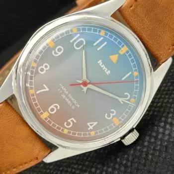 Б/У HMT WINDING ИНДИЙСКИЕ МУЖСКИЕ МЕХАНИЧЕСКИЕ ЧАСЫ a318210-1 Sku610c-a318210