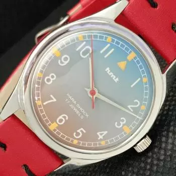 Б/У HMT WINDING ИНДИЙСКИЕ МУЖСКИЕ МЕХАНИЧЕСКИЕ ЧАСЫ a318253-1 Sku610c-a318253