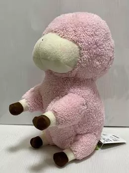 Б/у История сезонов Bokujou Monogatari Пушистая овца БОЛЬШАЯ плюшевая игрушка Nakayoshi Plush