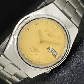 Б/у JAPAN CITIZEN AUTOMATIC 8200 МУЖСКИЕ ОРИГИНАЛЬНЫЕ ЧАСЫ С ЦИФЕРБЛАТОМ a432595-2 R112-a432595