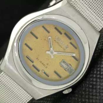 Б/у JAPAN CITIZEN МУЖСКИЕ СТАРЫЕ АВТОМАТИЧЕСКИЕ ОРИГИНАЛЬНЫЕ ЧАСЫ С ЦИФЕРБЛАТОМ a416179-2 R10621f-a416179