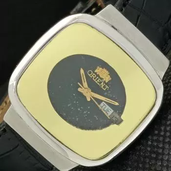 Б/у классические часы ORIENT CRYSTAL AUTO 46941 из Японии с оригинальным циферблатом для мужчин a416168-2 R10621f-a416168