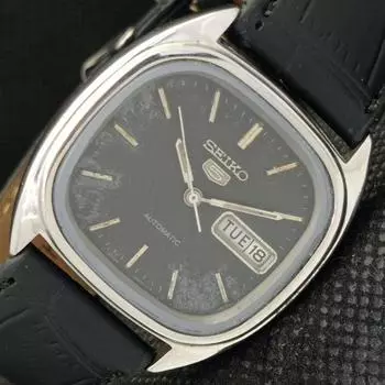Б/У КЛАССИЧЕСКИЕ МУЖСКИЕ ЧАСЫ SEIKO 5 AUTOMATIC 6309A ИЗ ЯПОНИИ С ОРИГИНАЛЬНЫМ ЦИФЕРБЛАТОМ a416152-2 R10621f-a416152