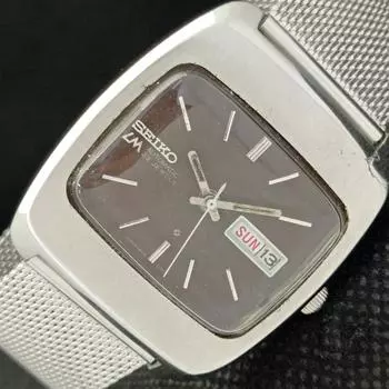 Б/У КЛАССИЧЕСКИЕ МУЖСКИЕ ЧАСЫ SEIKO LM AUTOMATIC JAPAN 5606A ОРИГИНАЛЬНЫЙ ЦИФЕРБЛАТ a416128-2 R10621f-a416128