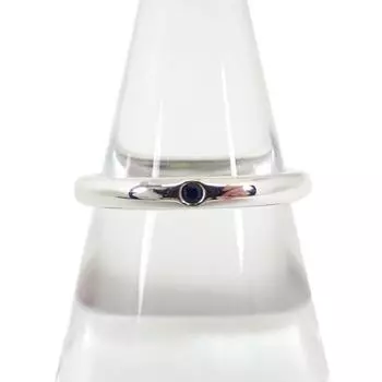 [Б/у] Кольцо-бандаж TIFFANY/Tiffany 925 с сапфиром No. 15.5 [г393-68]