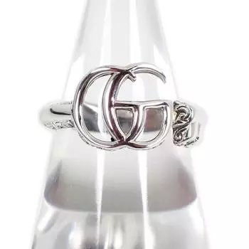 [Б/у] Кольцо GUCCI 925 Double G Arabesque No. 15.5 [г331-29]