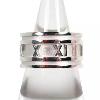 [Б/у] Кольцо TIFFANY/Tiffany 925 Atlas Wide No. 14,5 [г334-86]