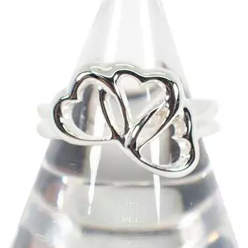 [Б/у] Кольцо TIFFANY/Tiffany 925 Triple Heart No. 12 [г339-70]