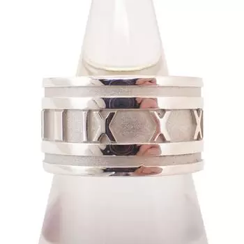 [Б/у] Кольцо TIFFANY/Tiffany 925 Atlas Wide No. 14 [г345-39]