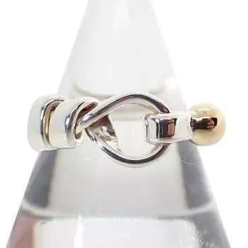 [Б/у] Кольцо TIFFANY/Tiffany 925/750 с крючками и петлями Нет. 8 [г365-25]