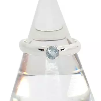 [Б/у] Кольцо TIFFANY/Tiffany 925 Aquamarine No. 8 [г371-52]