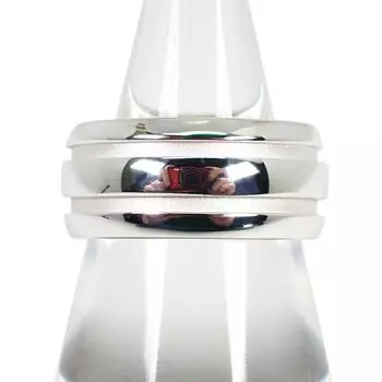 [Б/у] Кольцо TIFFANY/Tiffany 925 Double Line No. 13 [г378-22]