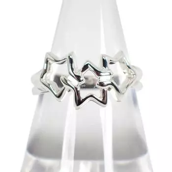 [Б/у] Кольцо TIFFANY/Tiffany 925 Triple Star No. 14 [г385-78]