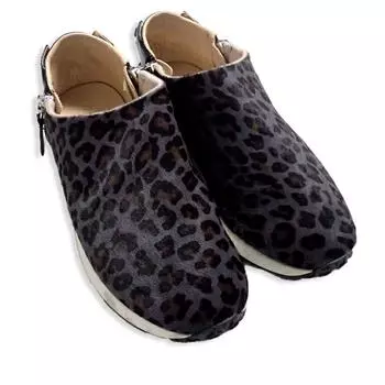 [Б/у] Кроссовки DIESEL/Diesel Haraco из кожи леопардового цвета 24 см [b26-32]