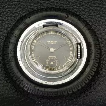 Б/У MARVIN SUB SECOND С РУЧНЫМ ЗАВОДОМ ШВЕЙЦАРСКИЕ КАРМАННЫЕ ЧАСЫ ОРИГИНАЛЬНЫЙ ЦИФЕРБЛАТ a432786-2 R113-a432786