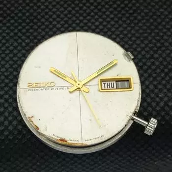 Б/у механизм SEIKO 6619 с автоматическим обслуживанием кнопки@4 в идеальном рабочем состоянии a314248-9 SKU605-a314248