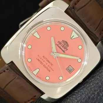 Б/у мужские часы ORIENT AUTOMATIC 46943 JAPAN DATE PECH COLOR DIAL WATCH a432839-2 R113-a432839