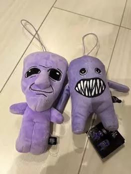 Б/у набор плюшевых талисманов Aooni и Fuwatty, ограниченный приз, Япония 2024