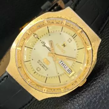 Б/у NINO CRYSTAL АВТОМАТИЧЕСКИЕ ШВЕЙЦАРСКИЕ МУЖСКИЕ ЧАСЫ DAY&DATE ОРИГИНАЛЬНЫЙ ЦИФЕРБЛАТ a432204-2 R110-a432204