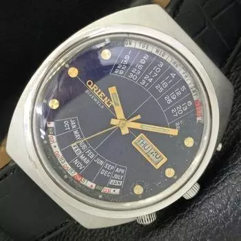 Б/У ORIENT 100 YEARS AUTOMATIC JAPAN MENS ORIGINAL DIAL WATCH a433065-2 R114-a433065