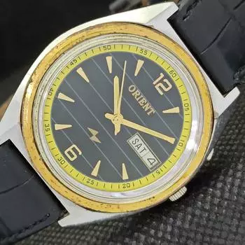 Б/У ORIENT AUTOMATIC 46941 ЯПОНИЯ МУЖСКИЕ ЧАСЫ a279069-1 Sku532a-a279069