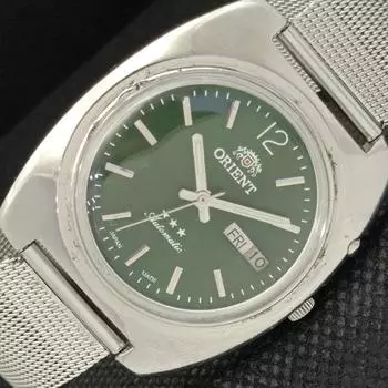 Б/У ORIENT AUTOMATIC 46941 ЯПОНИЯ МУЖСКИЕ ЧАСЫ a313802-1 Sku603-a313802