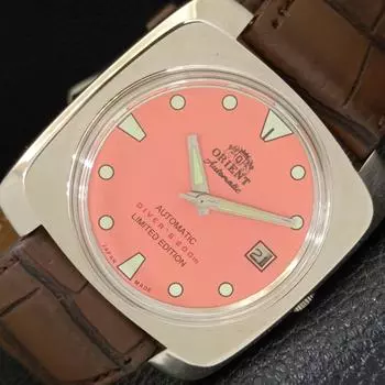 Б/у ORIENT AUTOMATIC JAPAN 46941 МУЖСКИЕ ЧАСЫ С ЦИФЕРБЛАТОМ ЦВЕТНОГО ЦИФЕРБЛАТА С ДАТОЙ a432820-2 R113-a432820