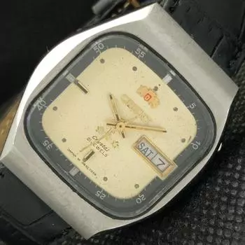 Б/у ORIENT CRYSTAL MENS AUTOMATIC - ЯПОНИЯ 46941 ОРИГИНАЛЬНЫЕ ЧАСЫ С ЦИФЕРБЛАТОМ a416172-2 R10621f-a416172