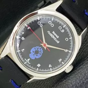 Б/У подлинные часы HMT JUBILEE INDIAN с ручным заводом и черным циферблатом a430104-2 R101-a430104