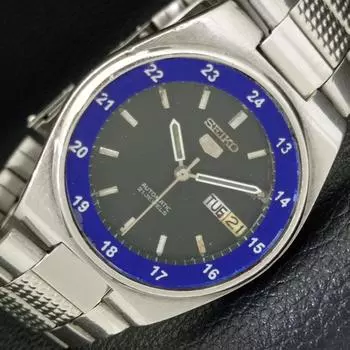 Б/У подлинные старинные автоматические мужские часы SEIKO 5 из Японии с оригинальным циферблатом a433701-2 R118-a433701