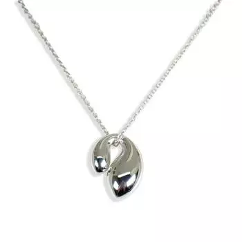 [Б/у] Подвеска TIFFANY/Tiffany 925 с двойной каплей [g334-87]