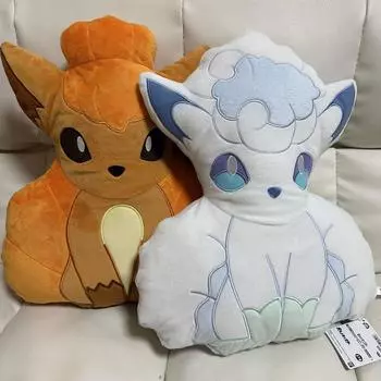 Б/у Pokemon Alolan Vulpix Vulpix Подушка плюшевая 40 см Набор из 2 шт.